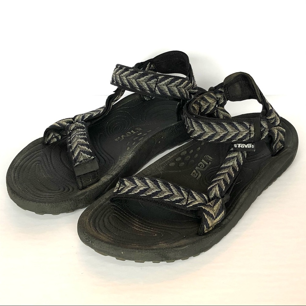 ⭐️ Teva Hurricane Black Sport Sandal Size 10 - Picture 2 of 13
